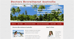 Desktop Screenshot of doctorsrecruitment.com